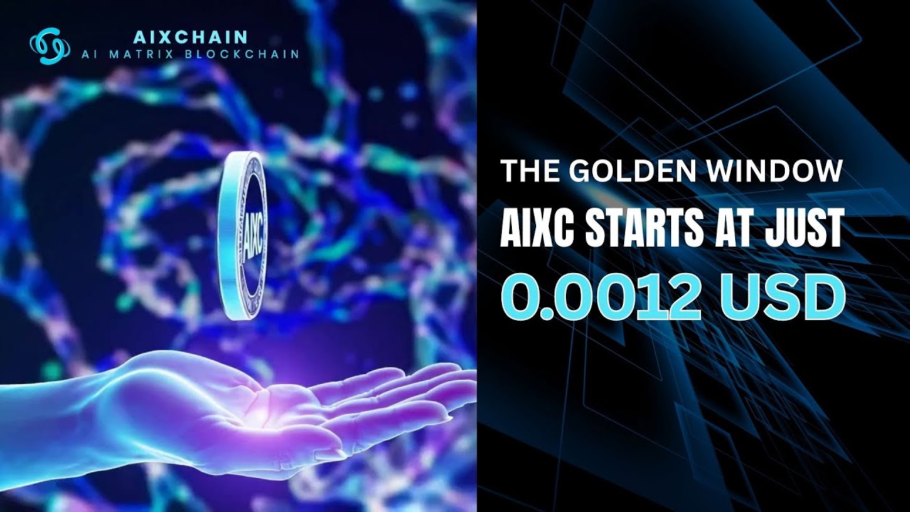 🌟 GOLDEN STAGE BEGINS – AIXC STARTING AT $0.0012!🚀
