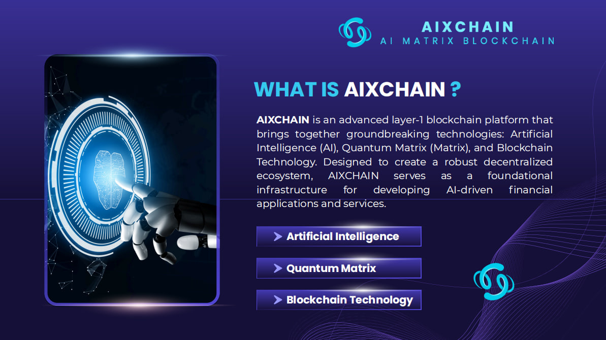 🔗 What is AIXCHAIN? 🪙