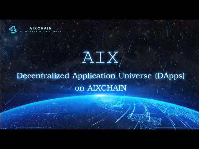 💳✨AIX – The Decentralized Application Universe on AIXCHAIN! 👛📱