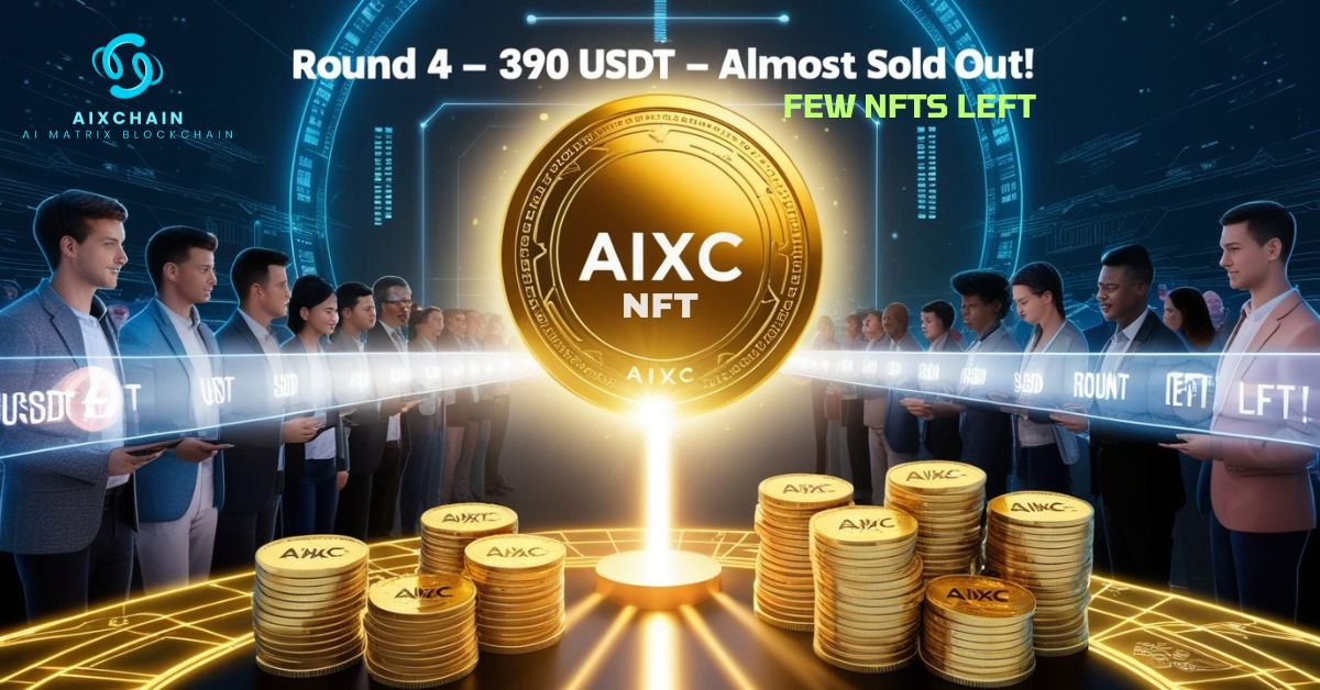 🚨 AIXC NFT ROUND 4 IS FILLING FAST!🚨