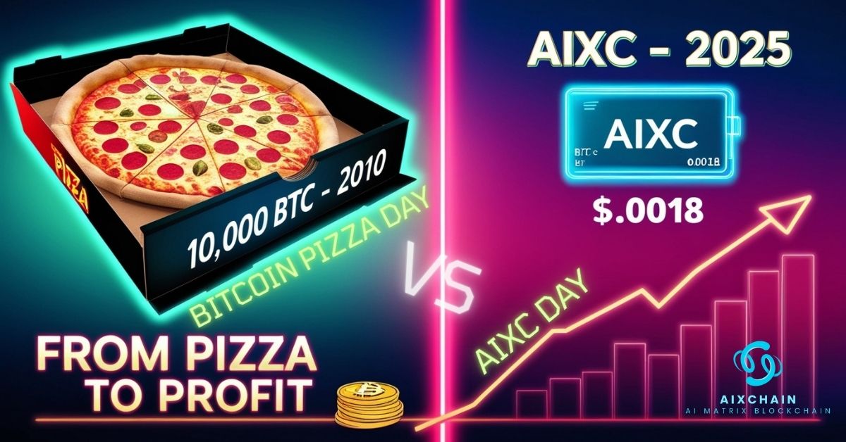 🍕 Bitcoin Pizza Day vs. AIXC Day – What Will You Remember?🍕