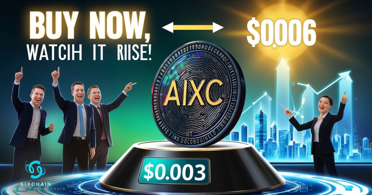 🚀 BUY AIXC COIN THIS MONTH AT $0.003 – Next Month, Watch It Rise to $0.006! 📈