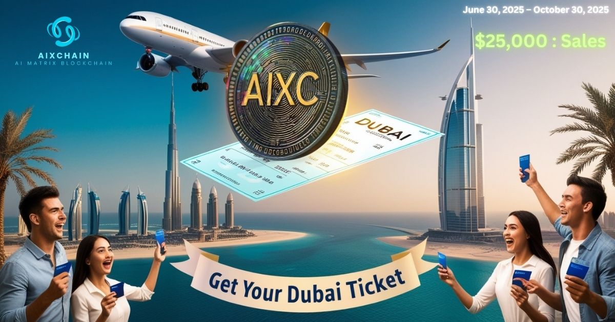 ✈️Your Dubai Ticket Awaits – Powered by AIXC COIN! ✈️