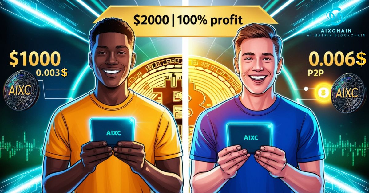 🚀Buy $1,000 of AIXC COIN Now – Sell P2P Next Month for Easy Gains! 💰